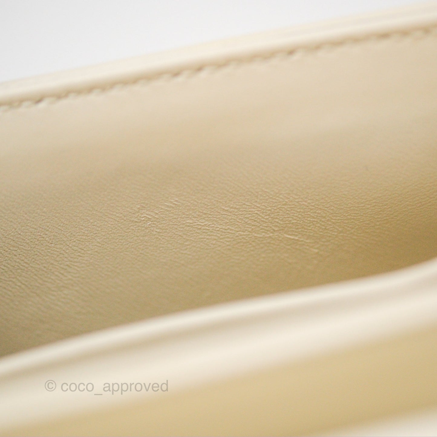Christian Dior 30 Montaigne Box Bag White Calfskin