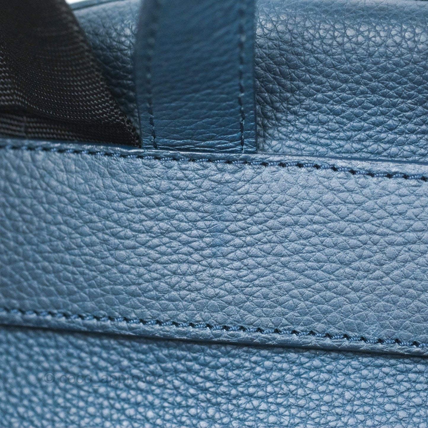 Christian Dior Backpack Calfskin Navy