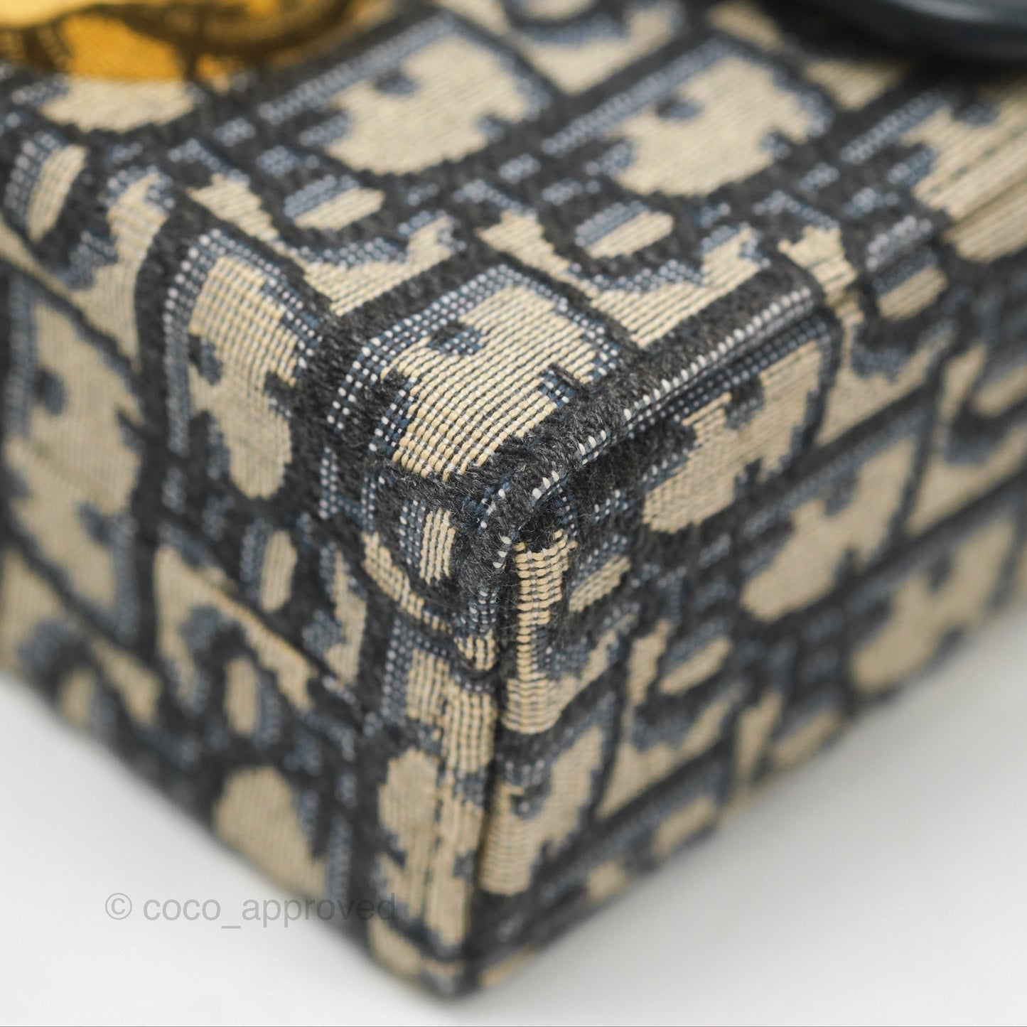 Christian Dior 30 Montaigne Oblique Jacquard Box Bag