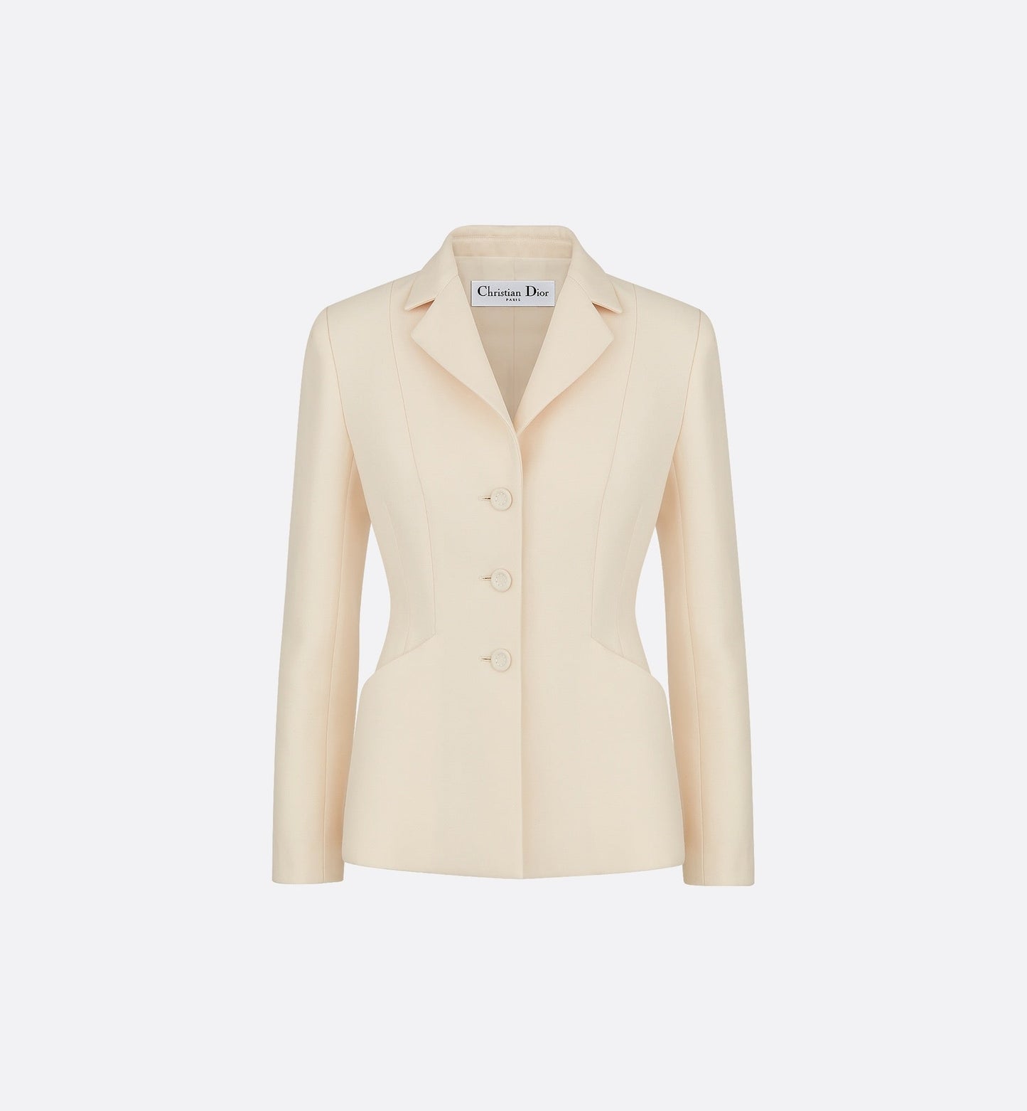 Christian Dior 30 Montaigne Blazer Bar Jacket Light Beige Size 34