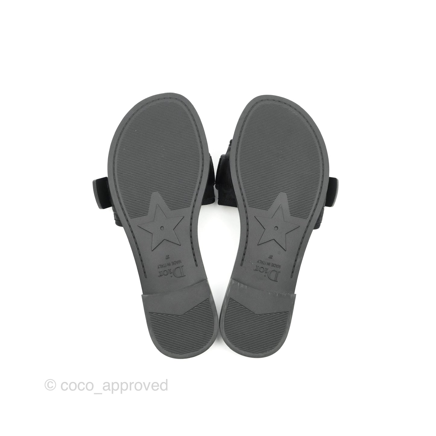 Dior The Dio(r)evolution Slippers Black Oblique