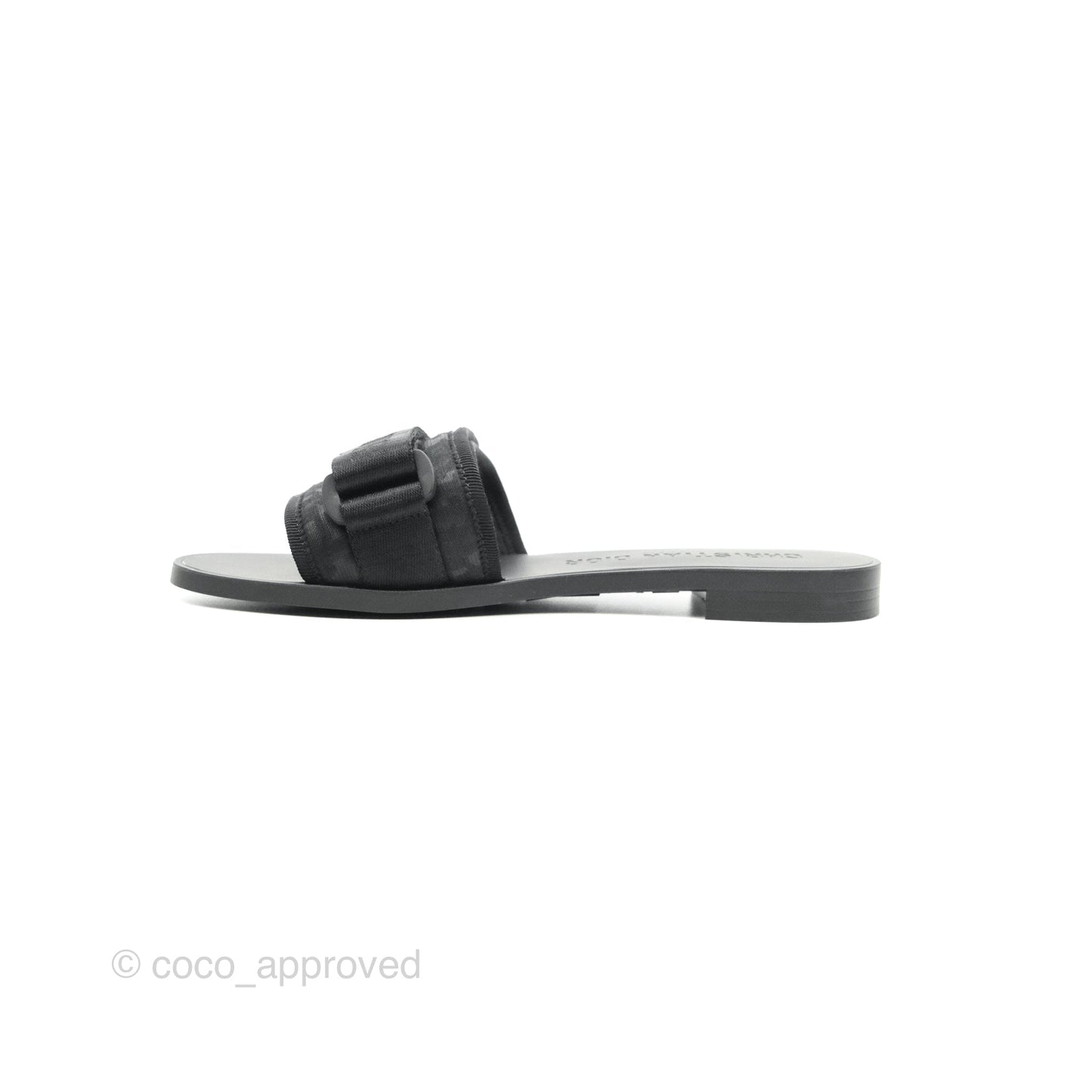 Dior The Dio(r)evolution Slippers Black Oblique