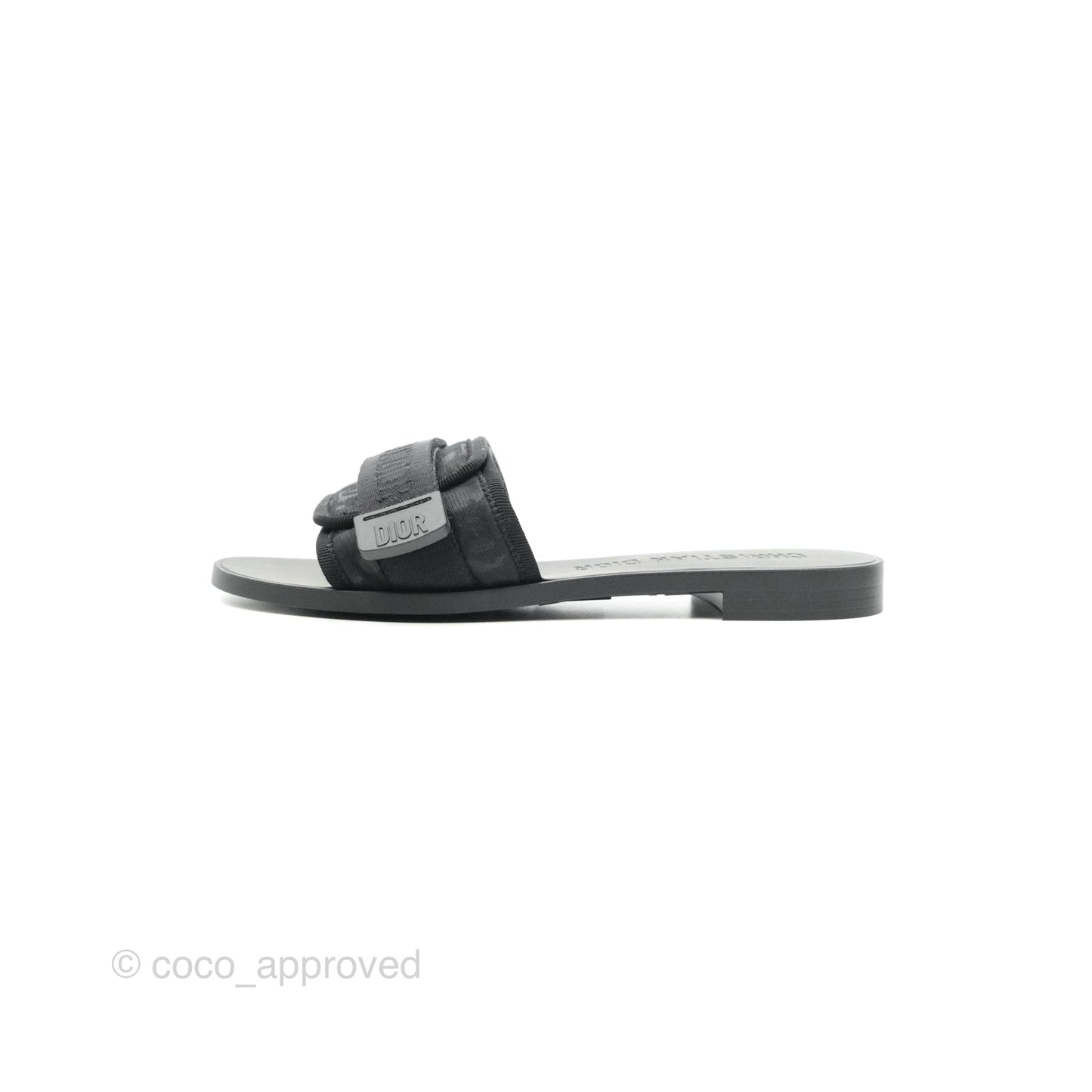 Dior The Dio(r)evolution Slippers Black Oblique