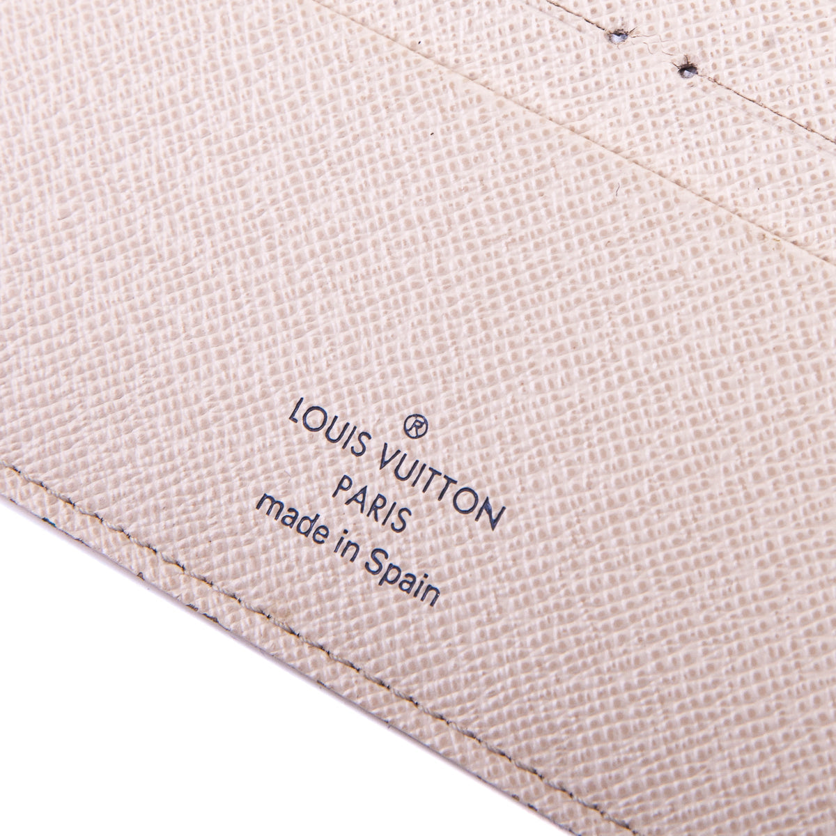 Louis-Vuitton Insolite wallet in Damier Azur with GHW
