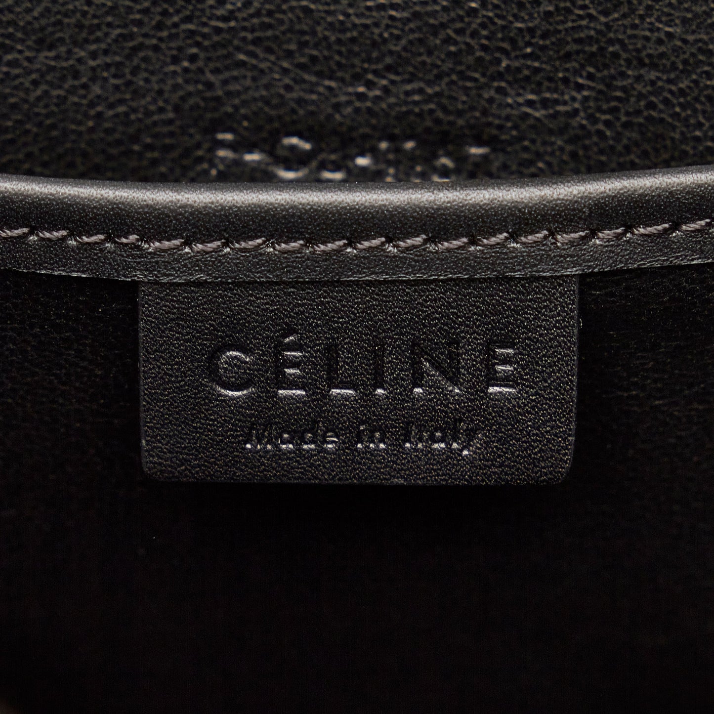 Celine Tricolor Nano Luggage Satchel