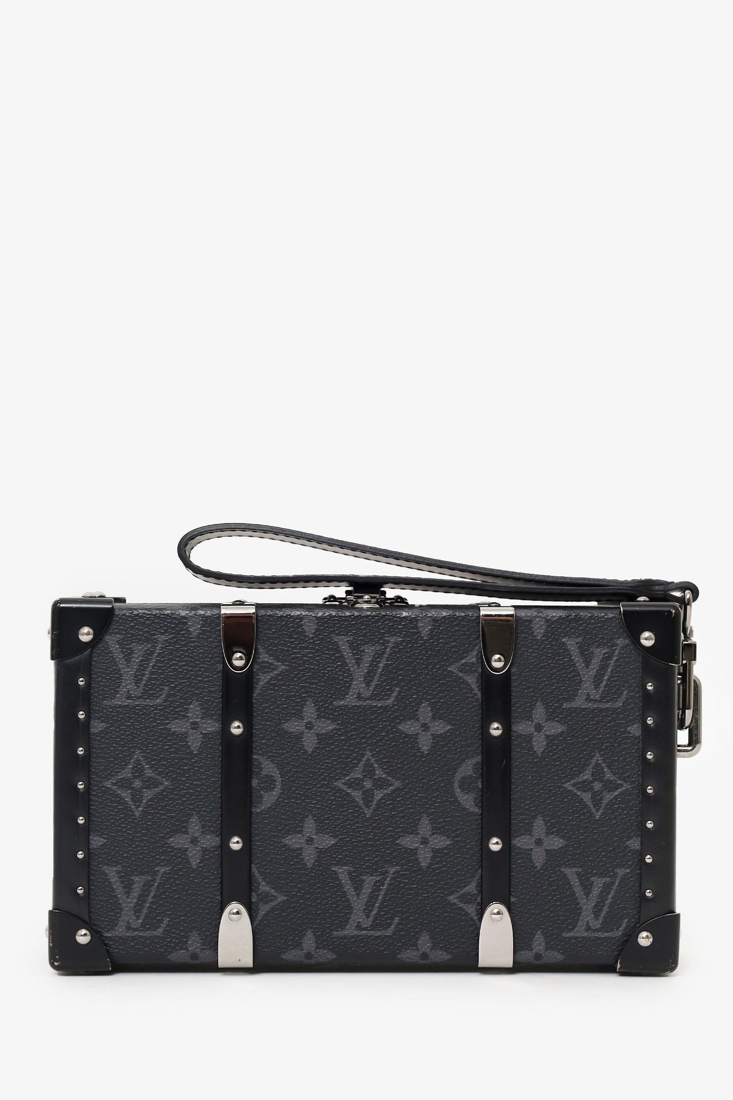 Louis Vuitton Monogram Eclipse Wallet Trunk with Wristlet