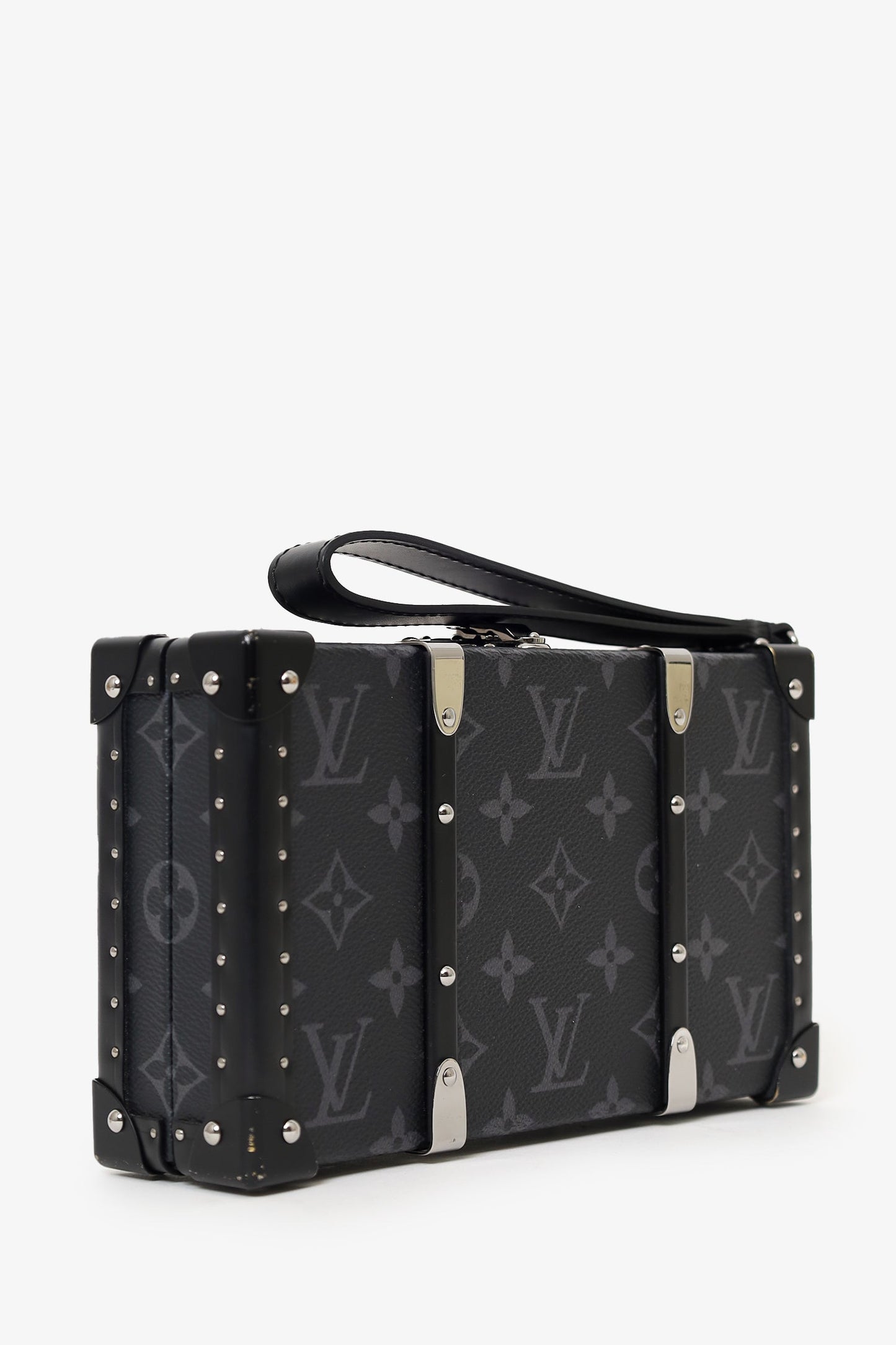 Louis Vuitton Monogram Eclipse Wallet Trunk with Wristlet