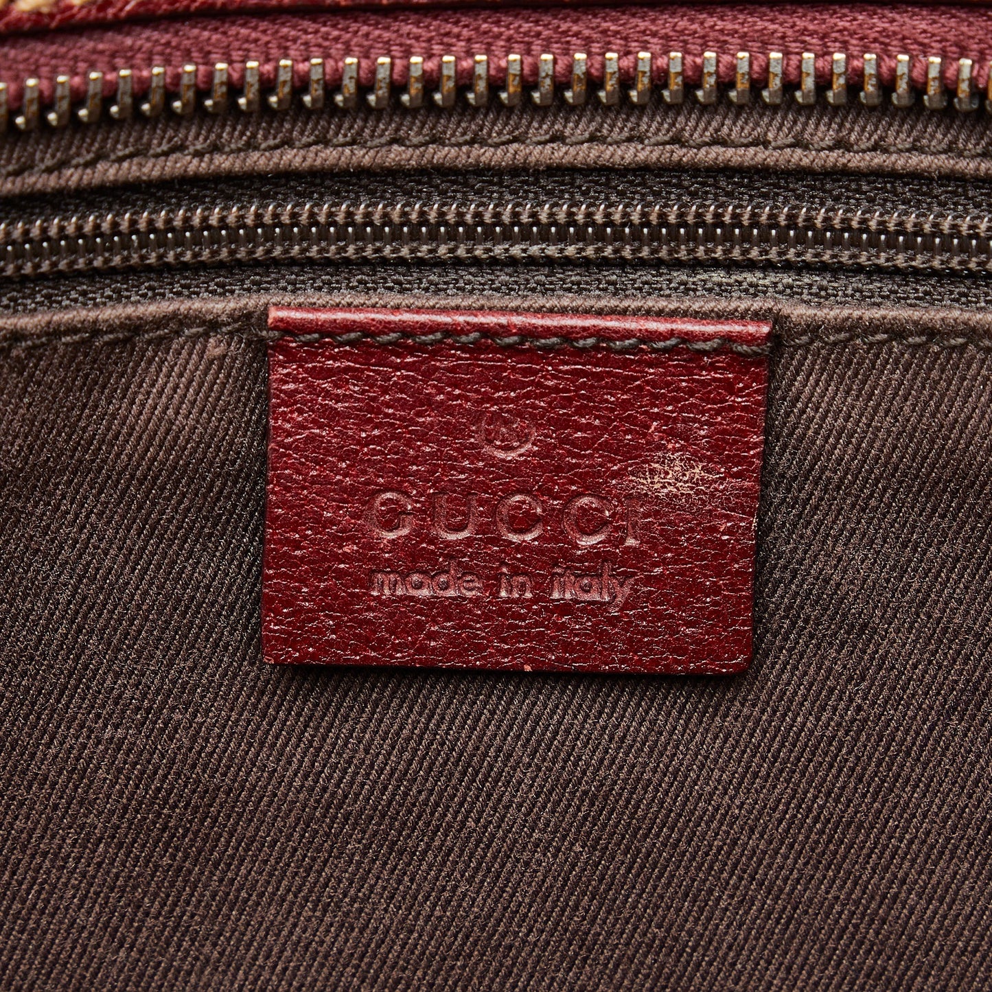 Brown Gucci GG Canvas Tote Bag