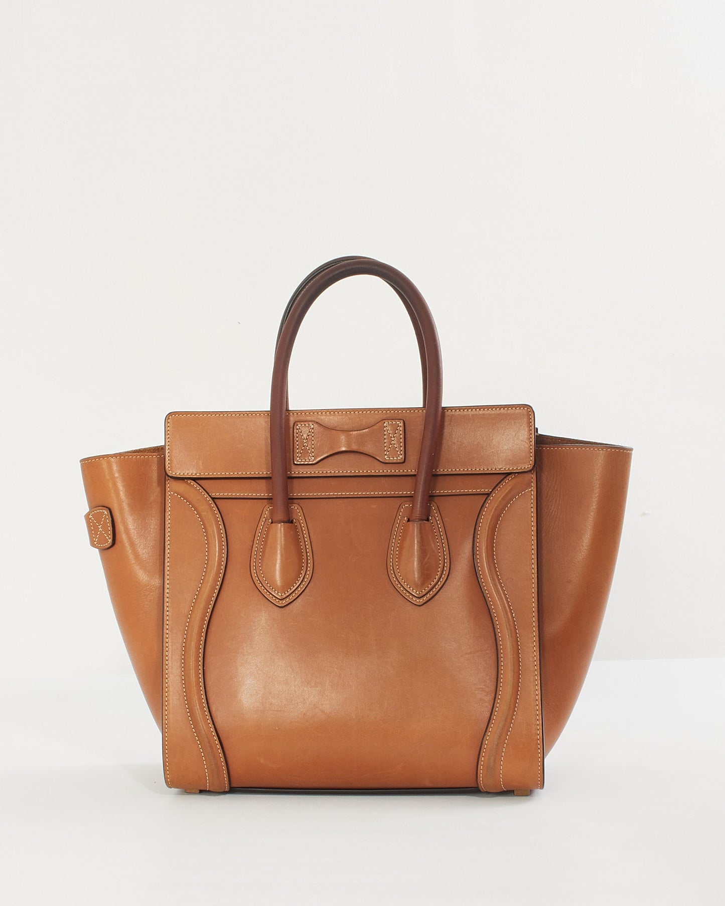 Celine Tan Smooth Leather Micro Luggage