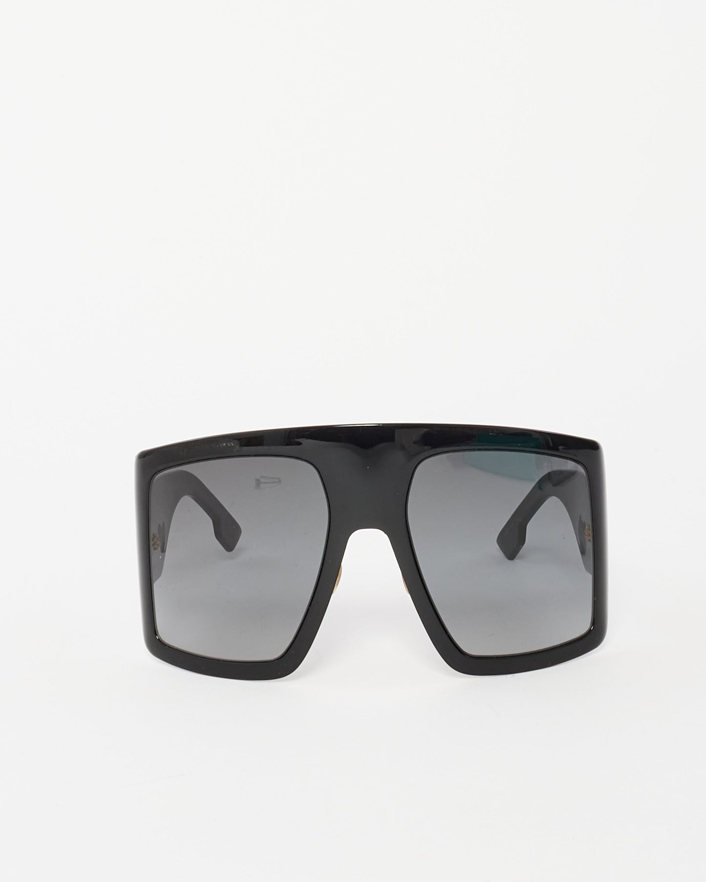 Dior Black Acetate So Light 1 Shield Sunglasses
