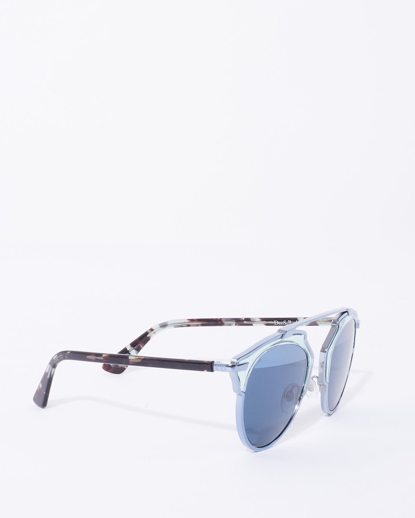 Dior Blue Silver & Tortoise Limited Edition SoReal Sunglasses