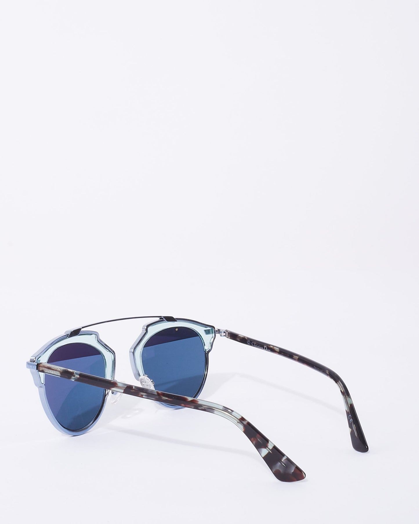Dior Blue Silver & Tortoise Limited Edition SoReal Sunglasses