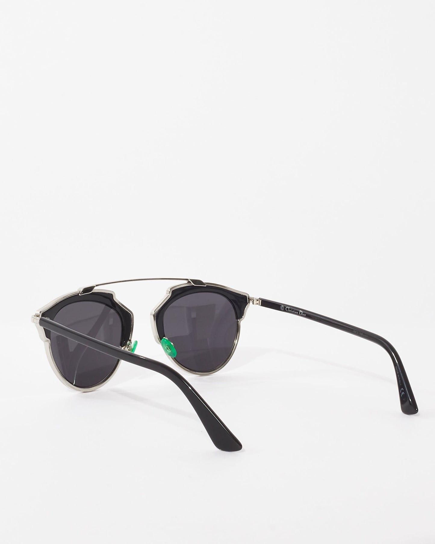 Dior Black/ Silver "So Real" Sunglasses