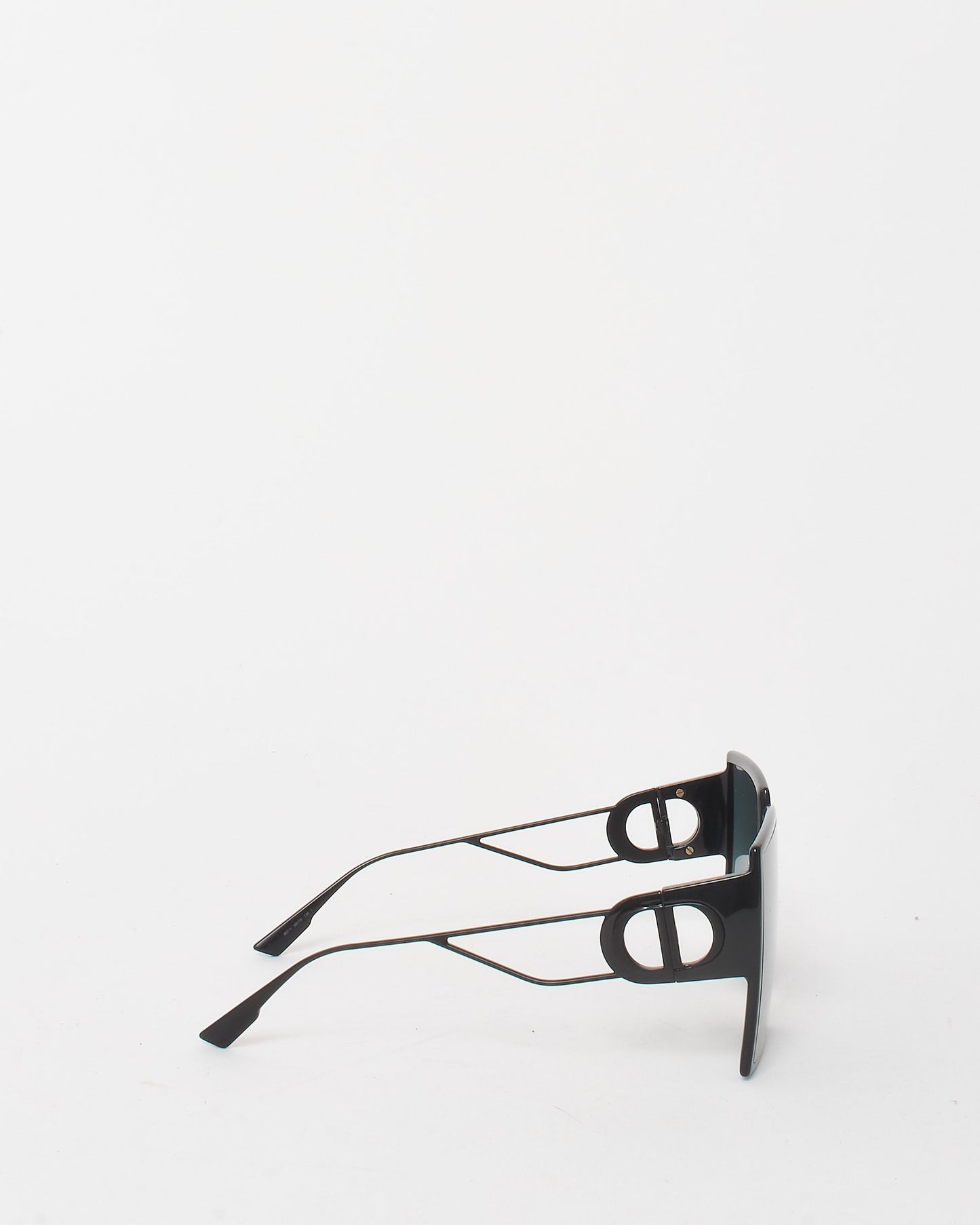 Dior Black Oversized Square Logo GL.3 Sunglasses