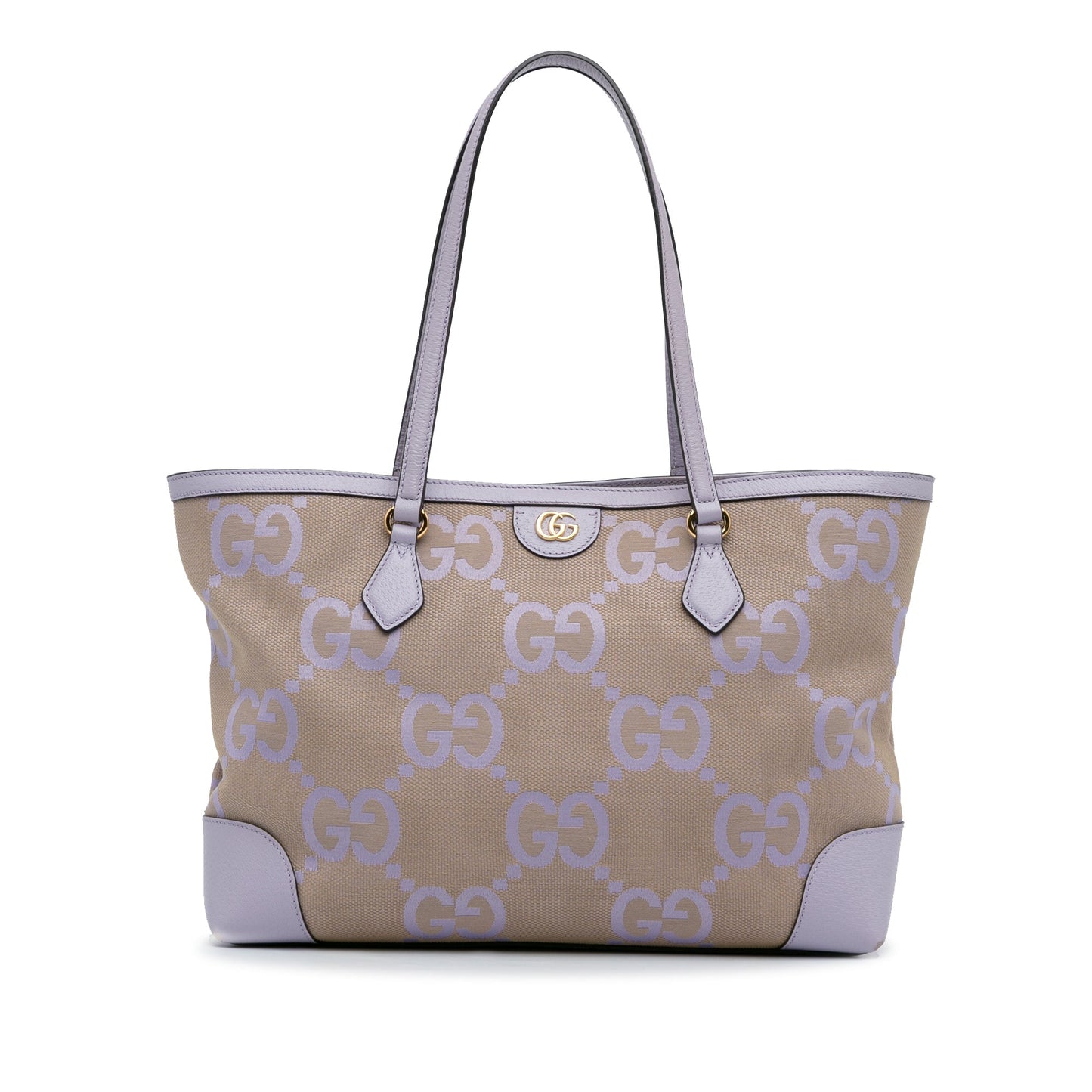 Purple Gucci Medium Jumbo GG Ophidia Tote