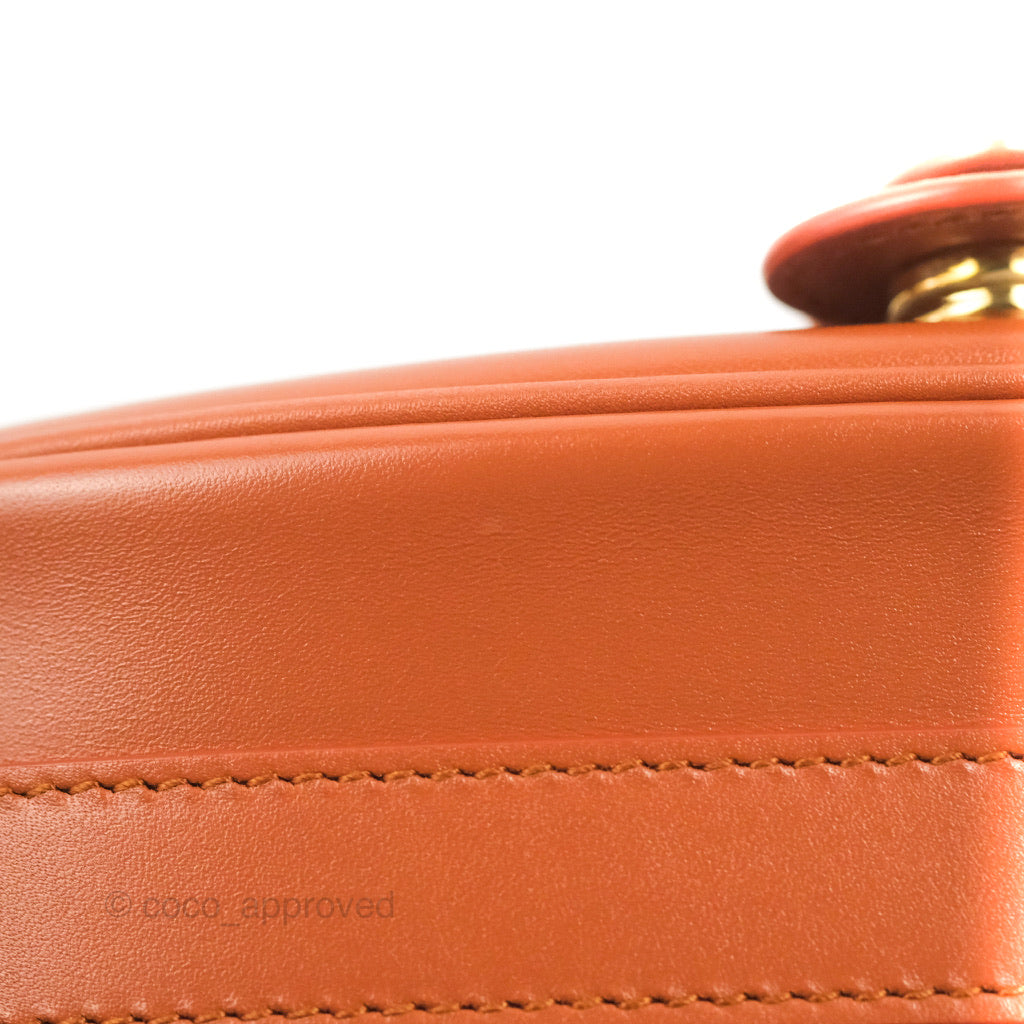 Dior Medium Bobby Bag Tan Calfskin Gold Hardware