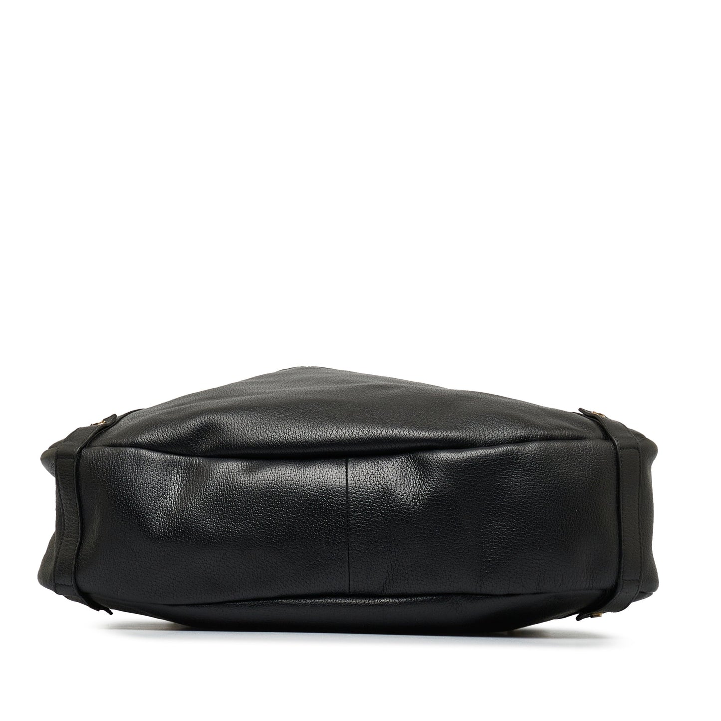 Black Gucci Abbey Leather Tote Bag