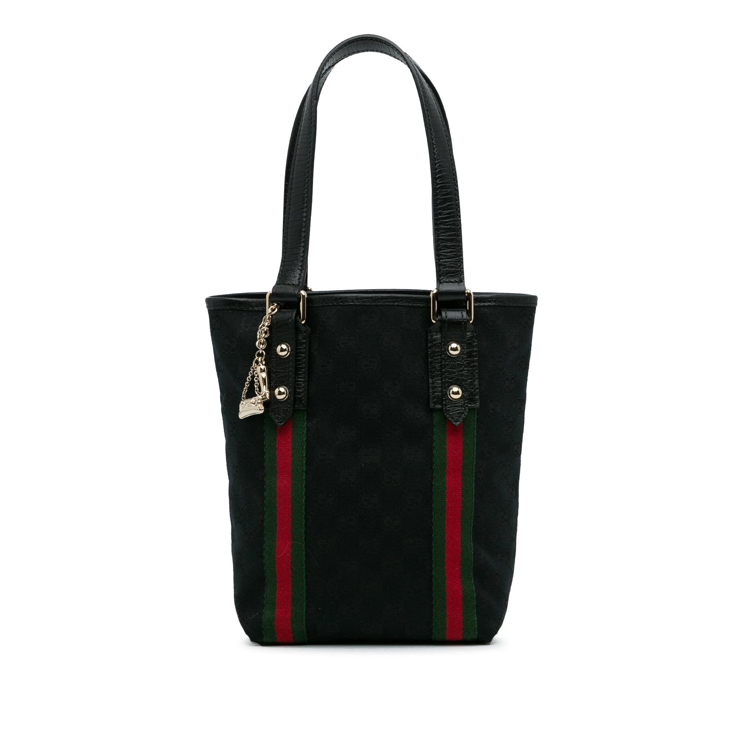 Black Gucci GG Canvas Jolicoeur Tote Bag