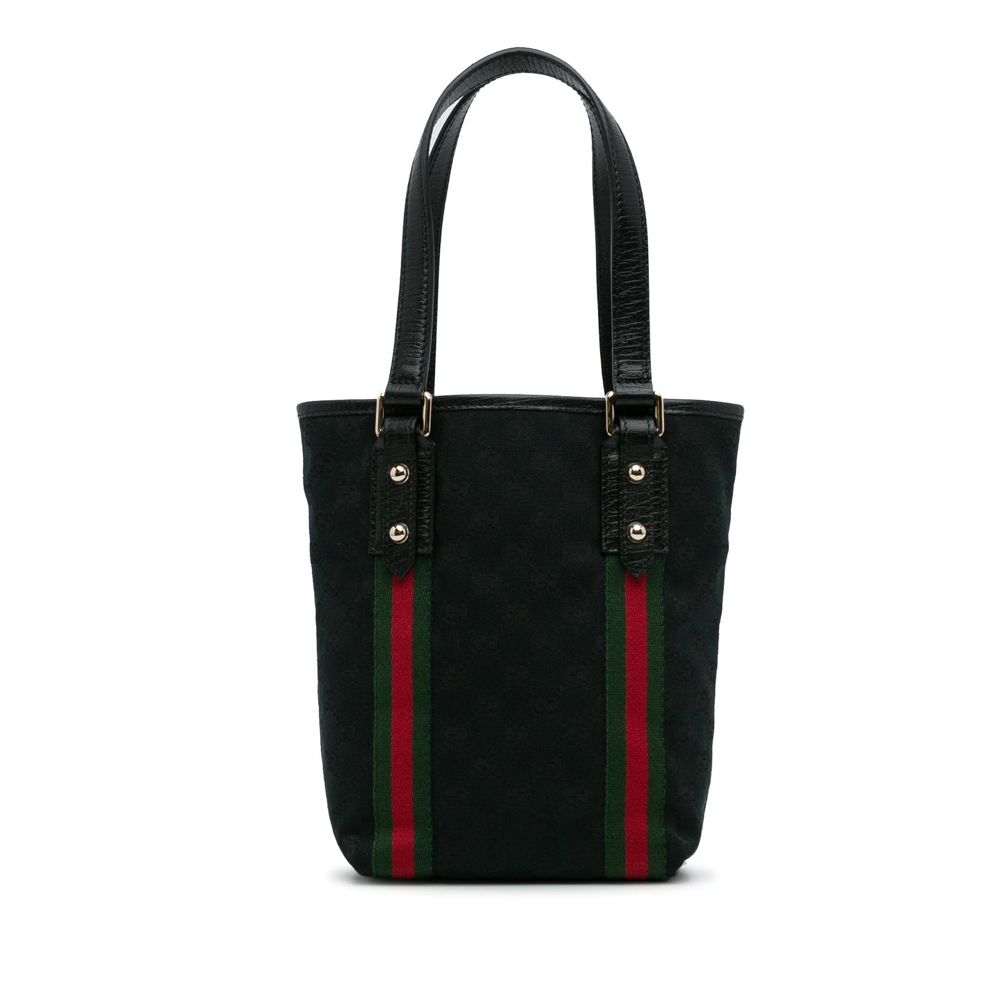 Black Gucci GG Canvas Jolicoeur Tote Bag