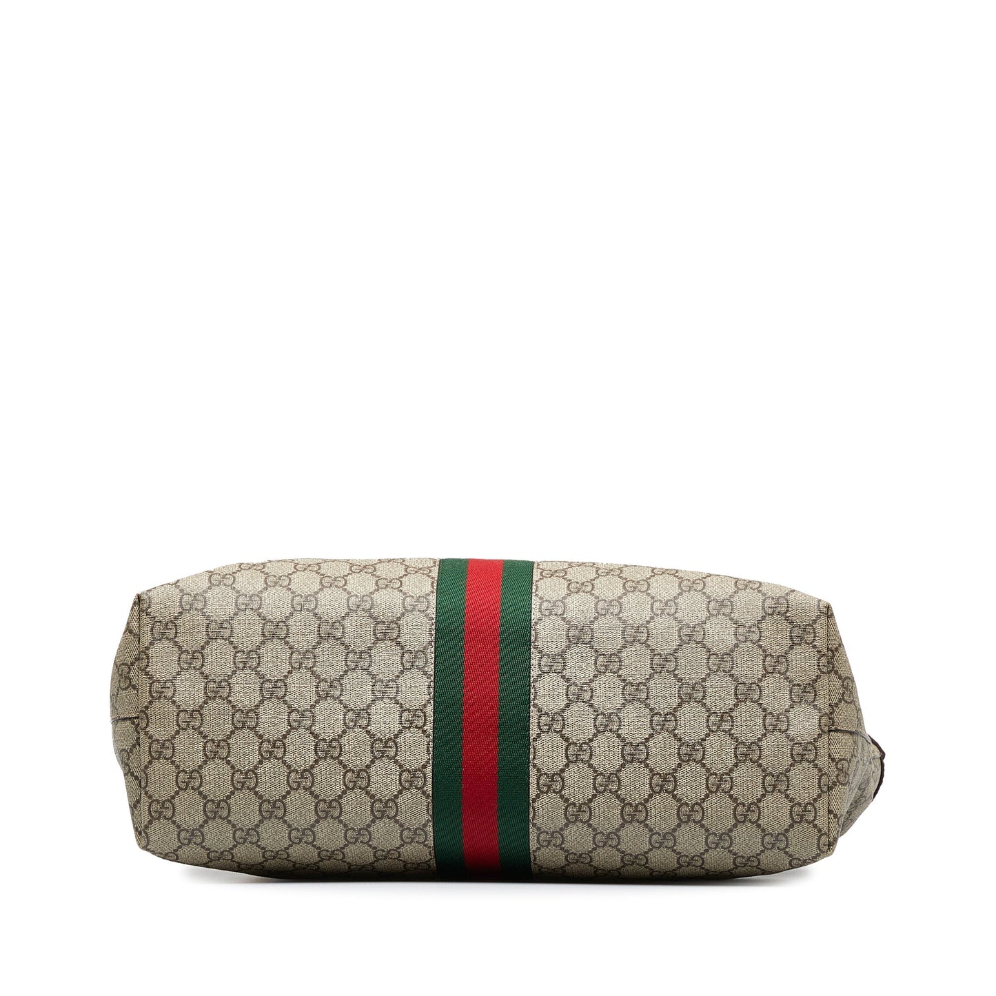 Brown Gucci GG Supreme Ophidia Tote