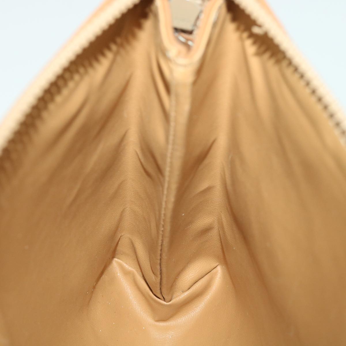 Celine Macadam Canvas Clutch Bag Beige ac1845