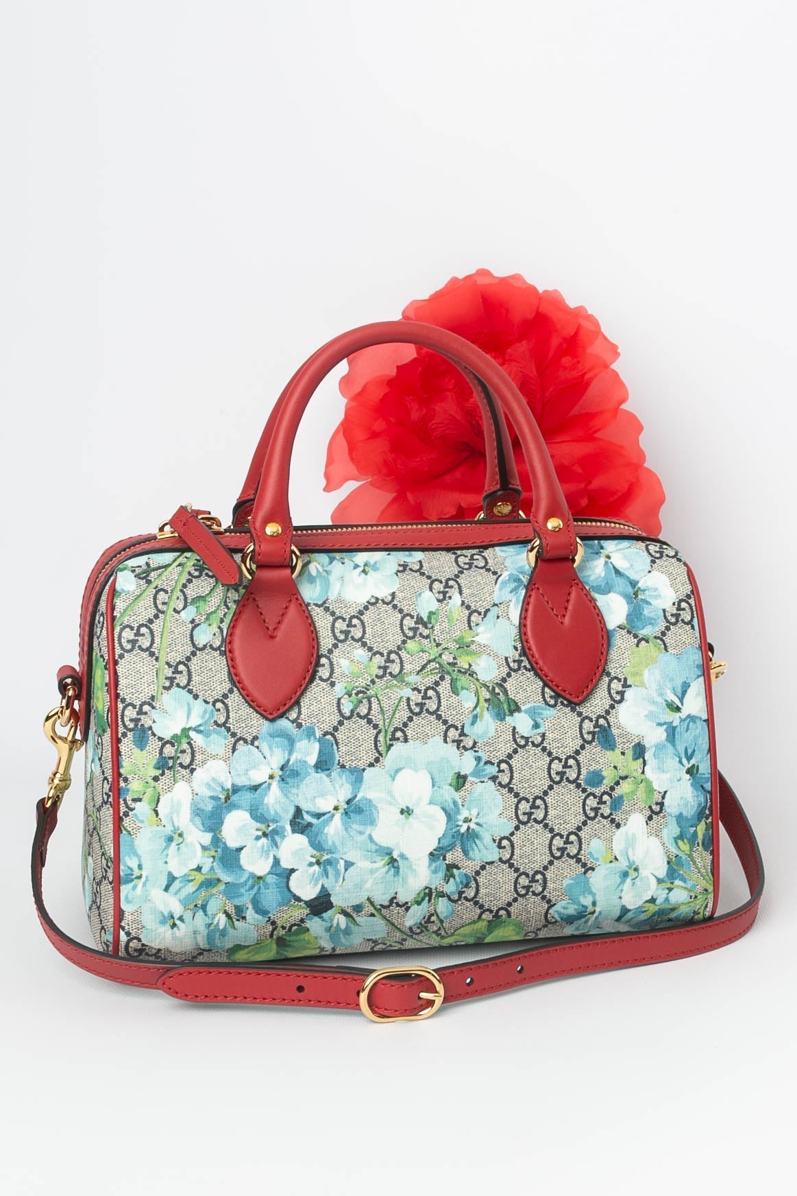 Sac à main Bowling en toile monogrammée Gucci