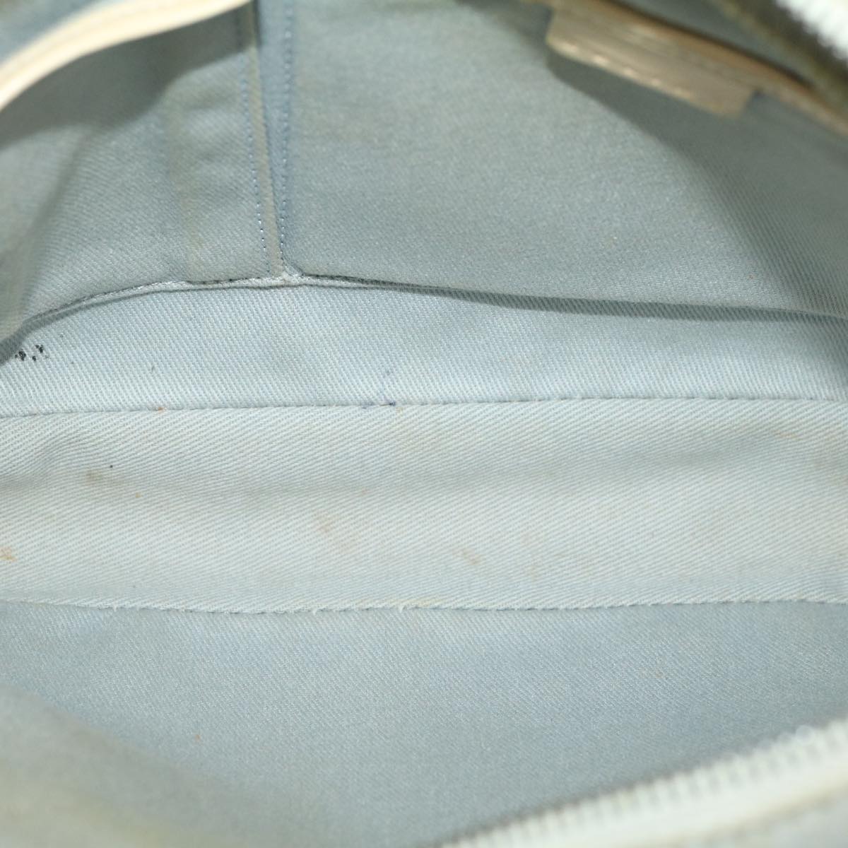 Celine Macadam Canvas Shoulder Bag Light Blue ar7070