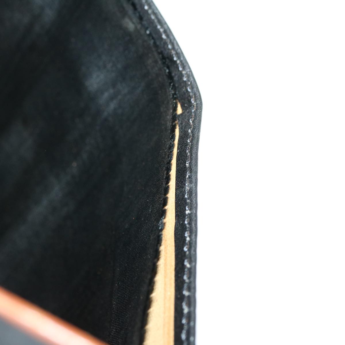 Celine Clutch Bag Leather Black ar7220