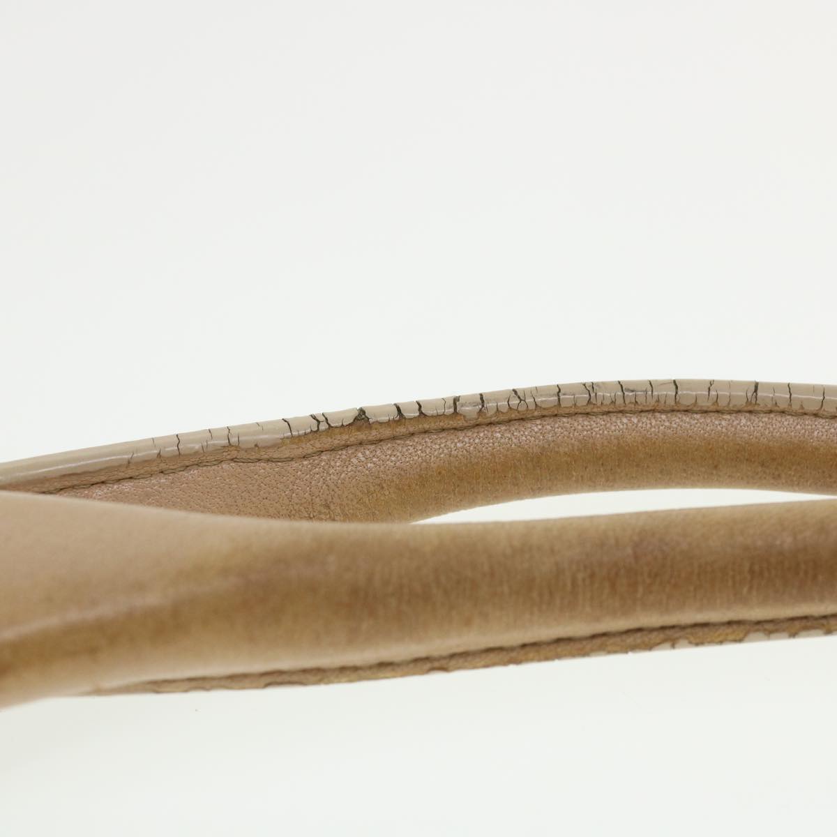 Celine Shoulder Bag Leather Beige ar8683