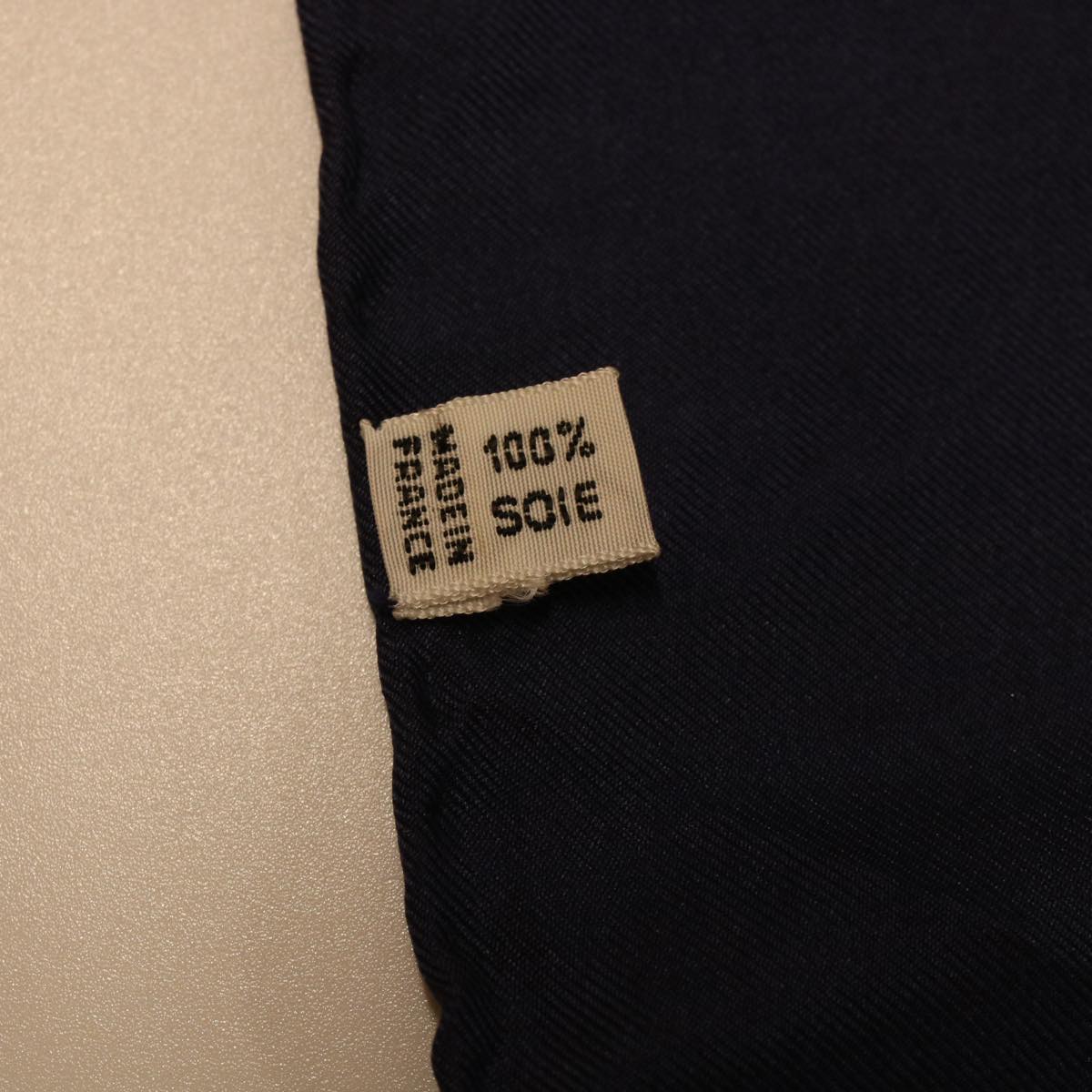Celine Macadam Canvas Scarf Silk Navy Red ar9644