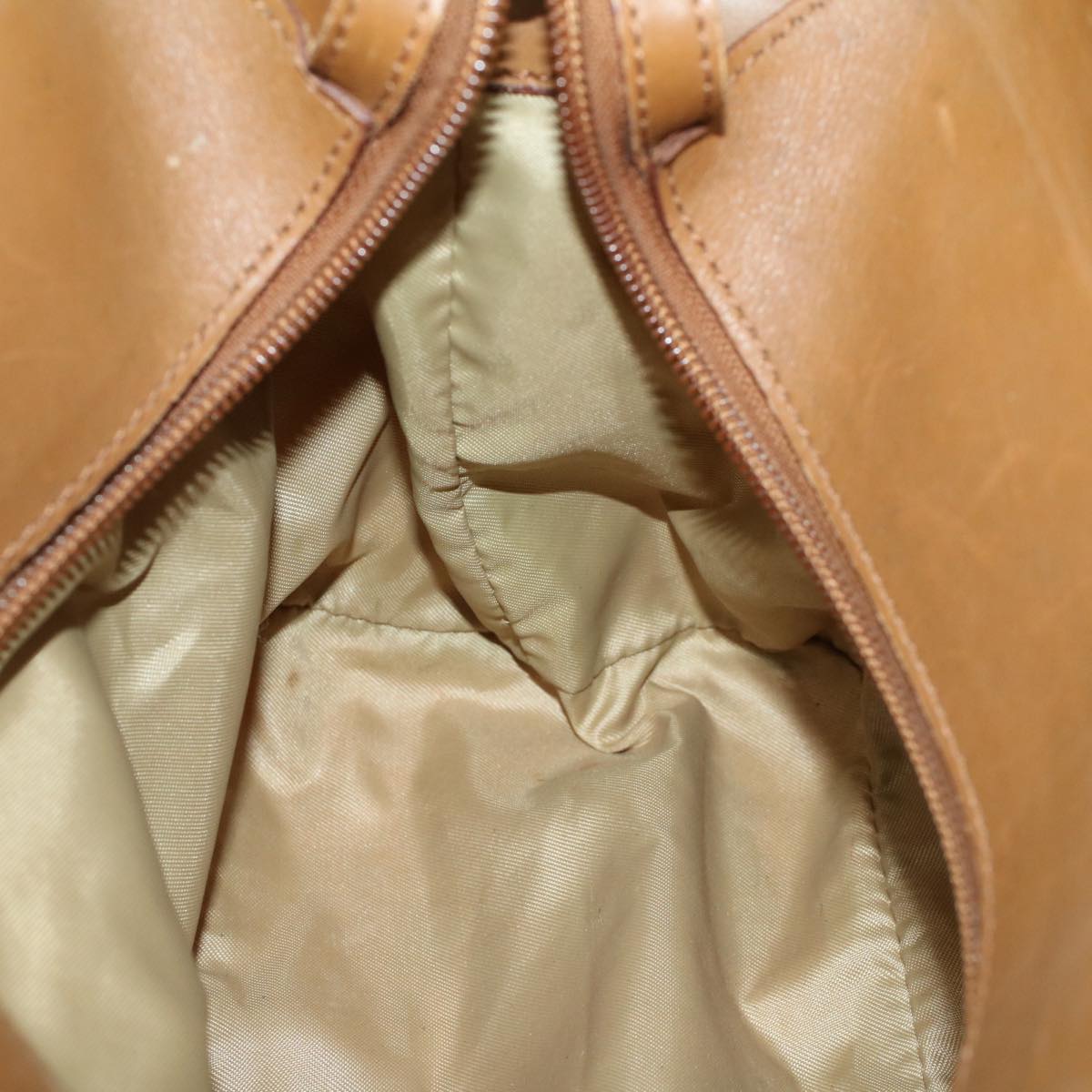 Celine Hand Bag Nylon Khaki ar9963