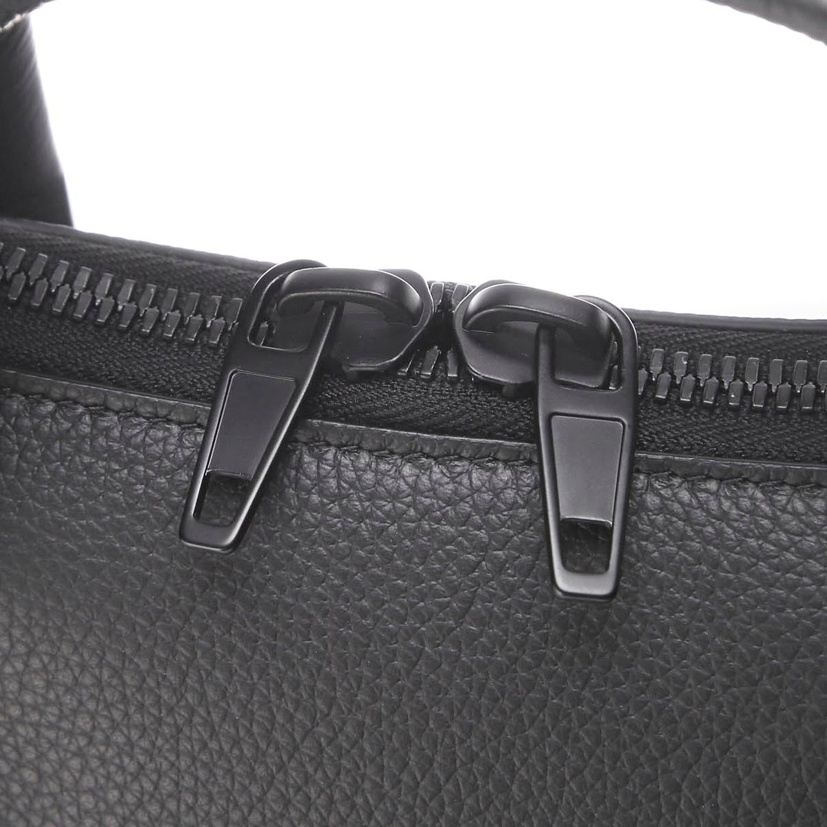 Balenciaga Hourglass Zip Tote Medium Black Grained Calf Leather 620318