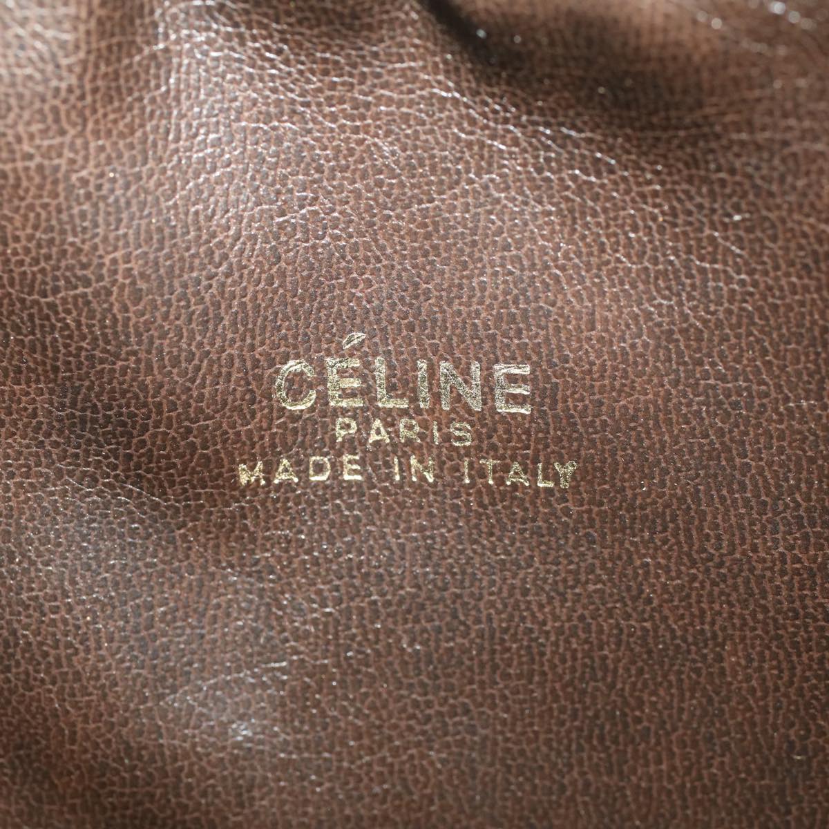 Celine C Macadam Canvas Clutch Bag Beige bs5459