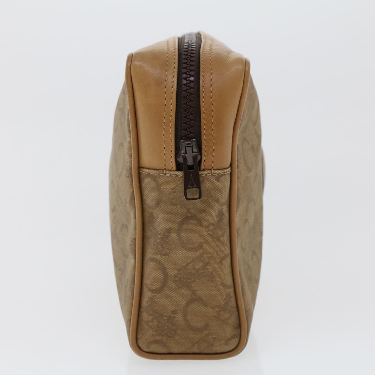 Celine C Macadam Canvas Clutch Bag Beige bs5459