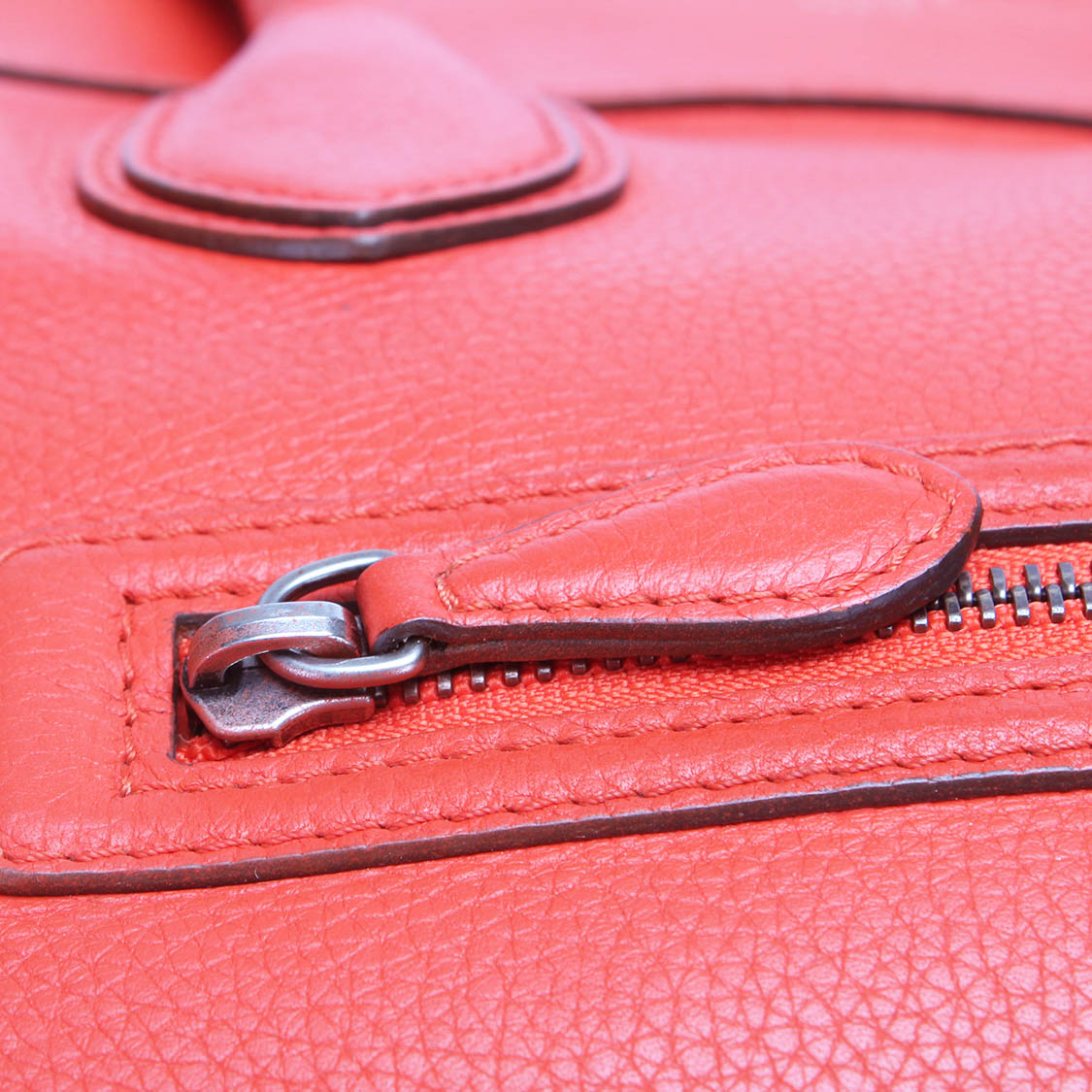 Celine Leather Luggage Tote Bag