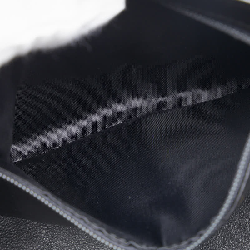 Chanel Cocomark Tassel winged Shoulder Bag Black Leather Chanel