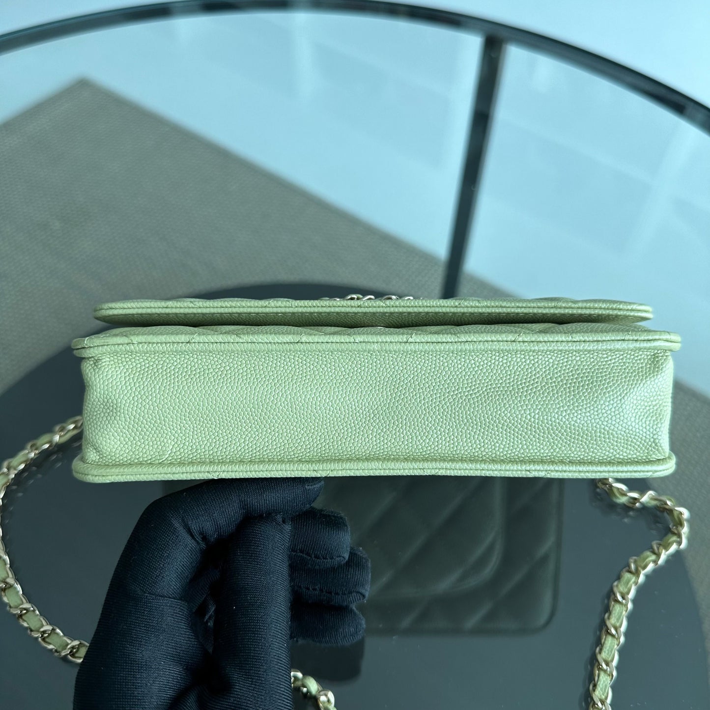Caviar WOC Wallet On Chain Quilted French New Wave No 30
