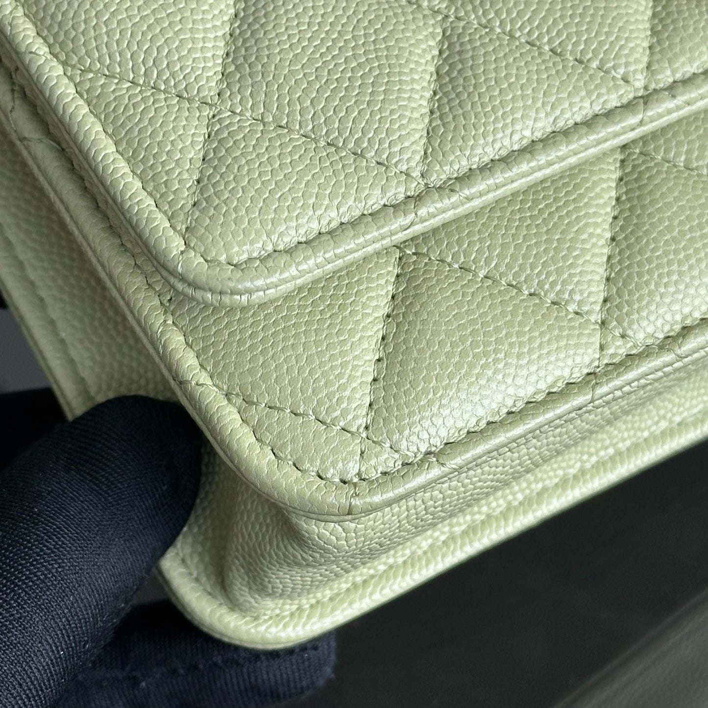 Caviar WOC Wallet On Chain Quilted French New Wave No 30