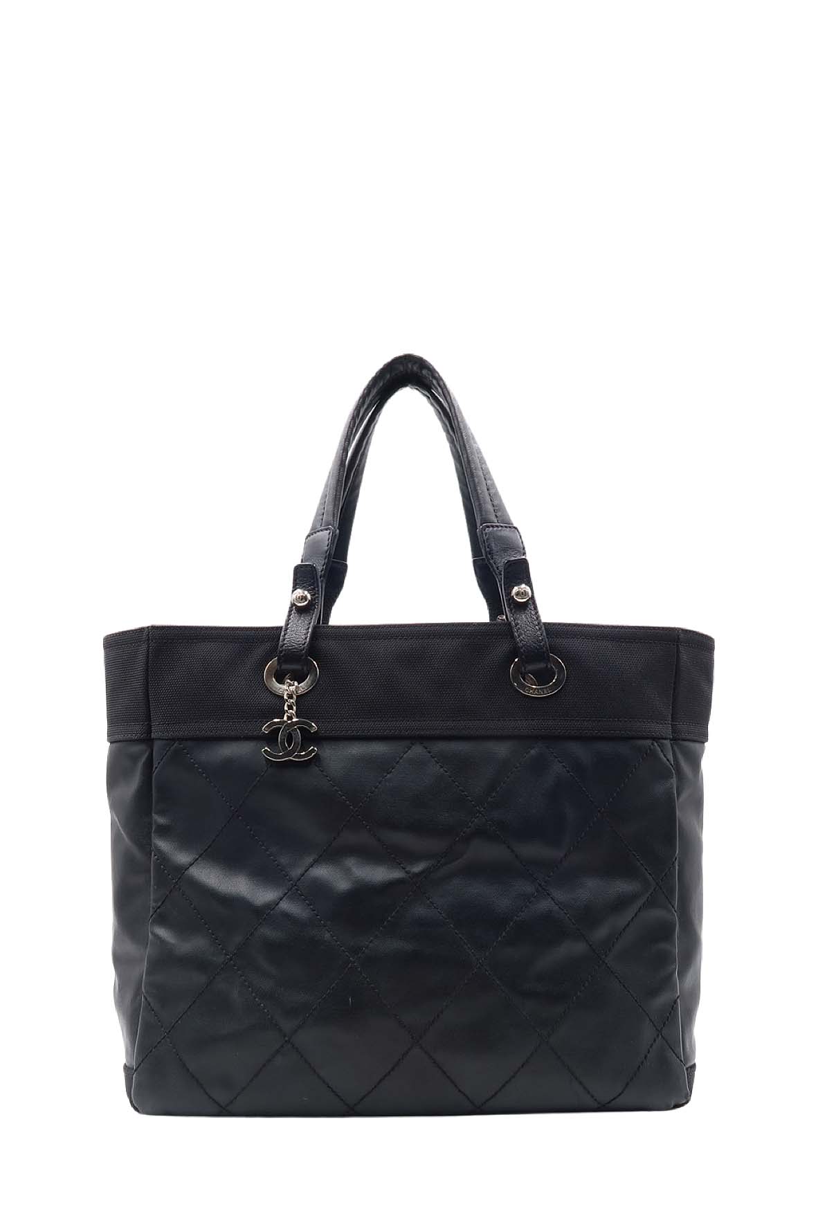 Paris Biarritz Shopping Tote Black