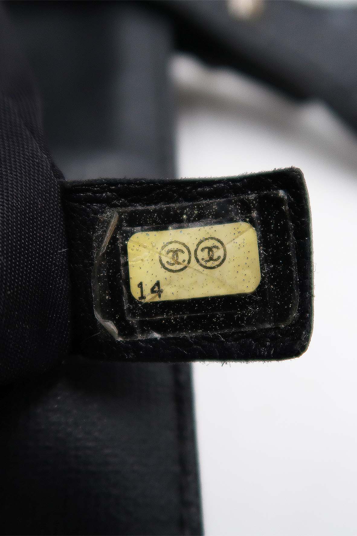Paris Biarritz Shopping Tote Black
