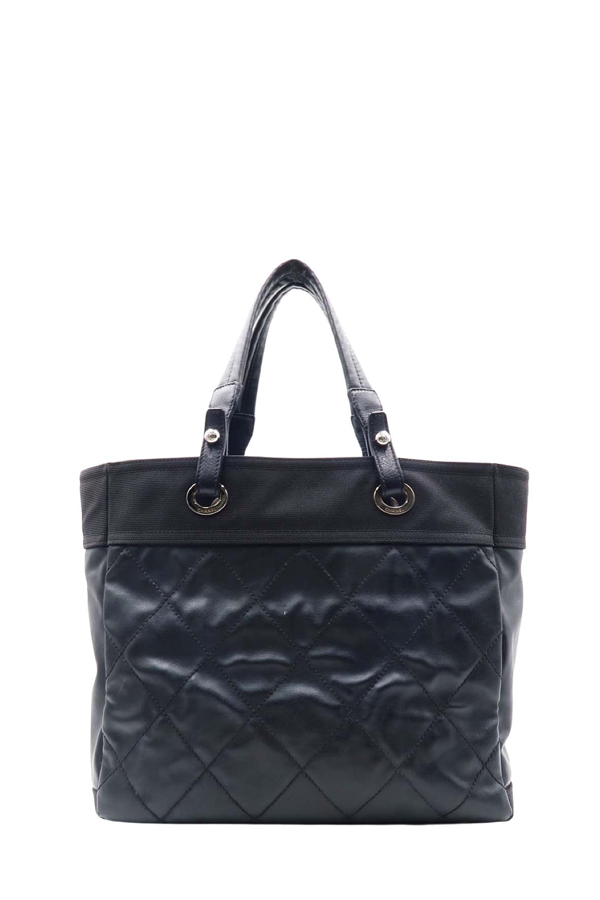 Paris Biarritz Shopping Tote Black