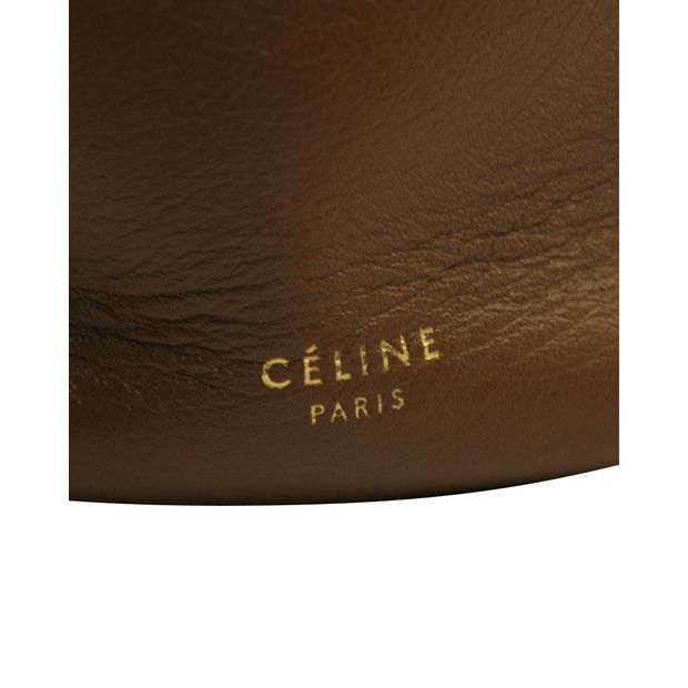 Celine Clasp Bucket Bag
