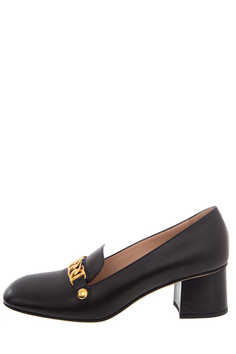 Gucci Black Sylvie Loafer Pumps SZ 41.5