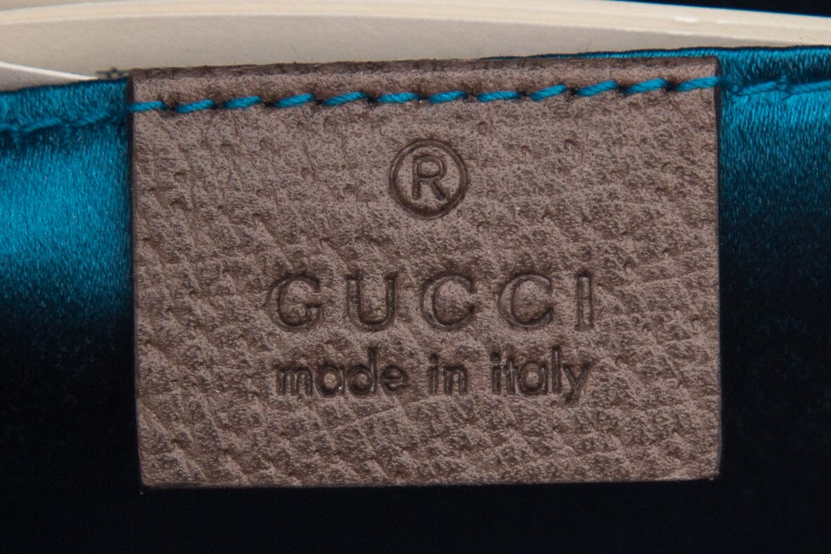 Gucci Brown Beige Small GG Supreme Ophidia Handbag