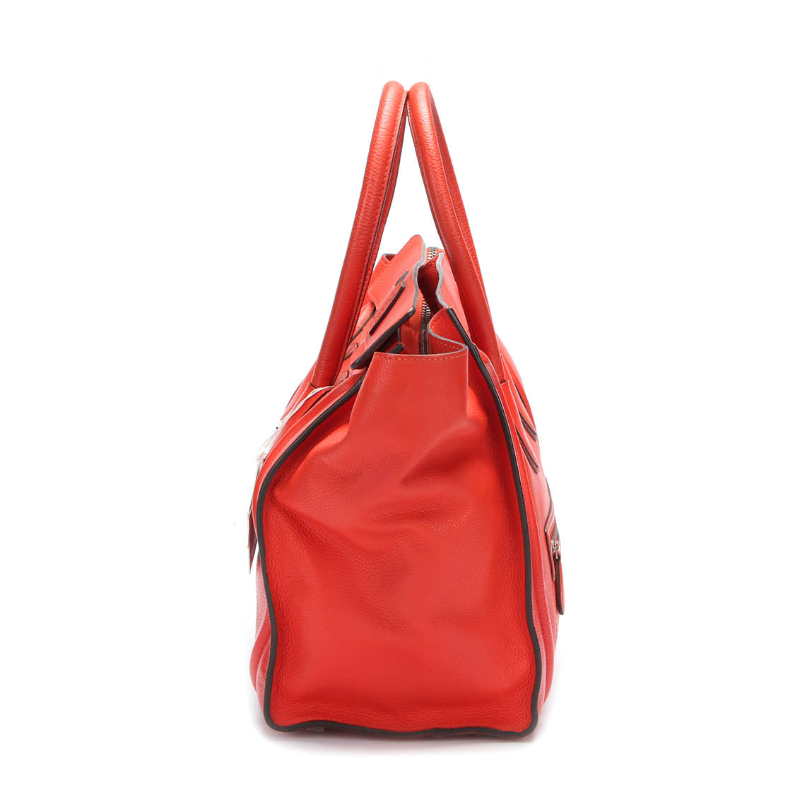 Celine Leather Luggage Tote Bag