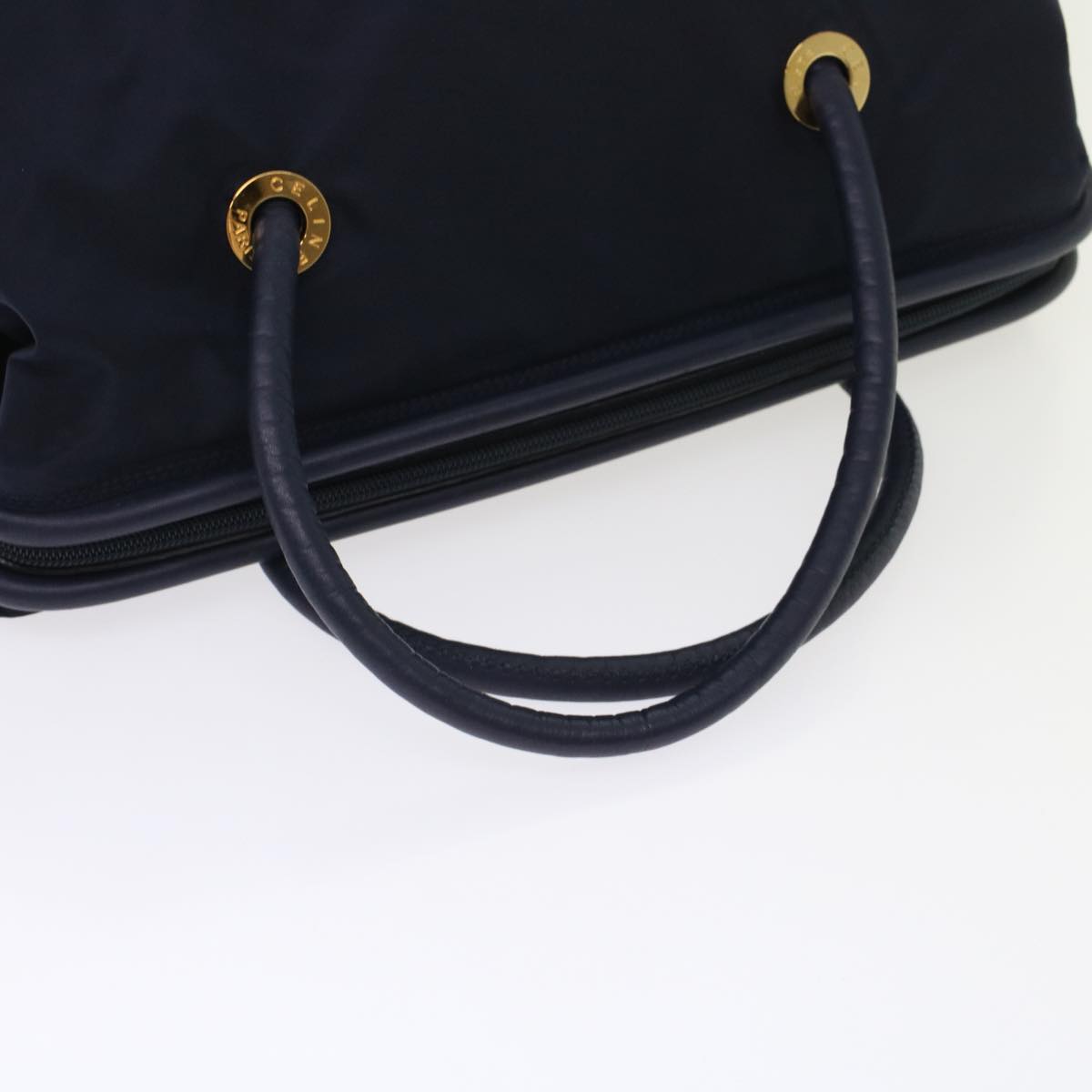 Celine Hand Bag Nylon Navy ep1160