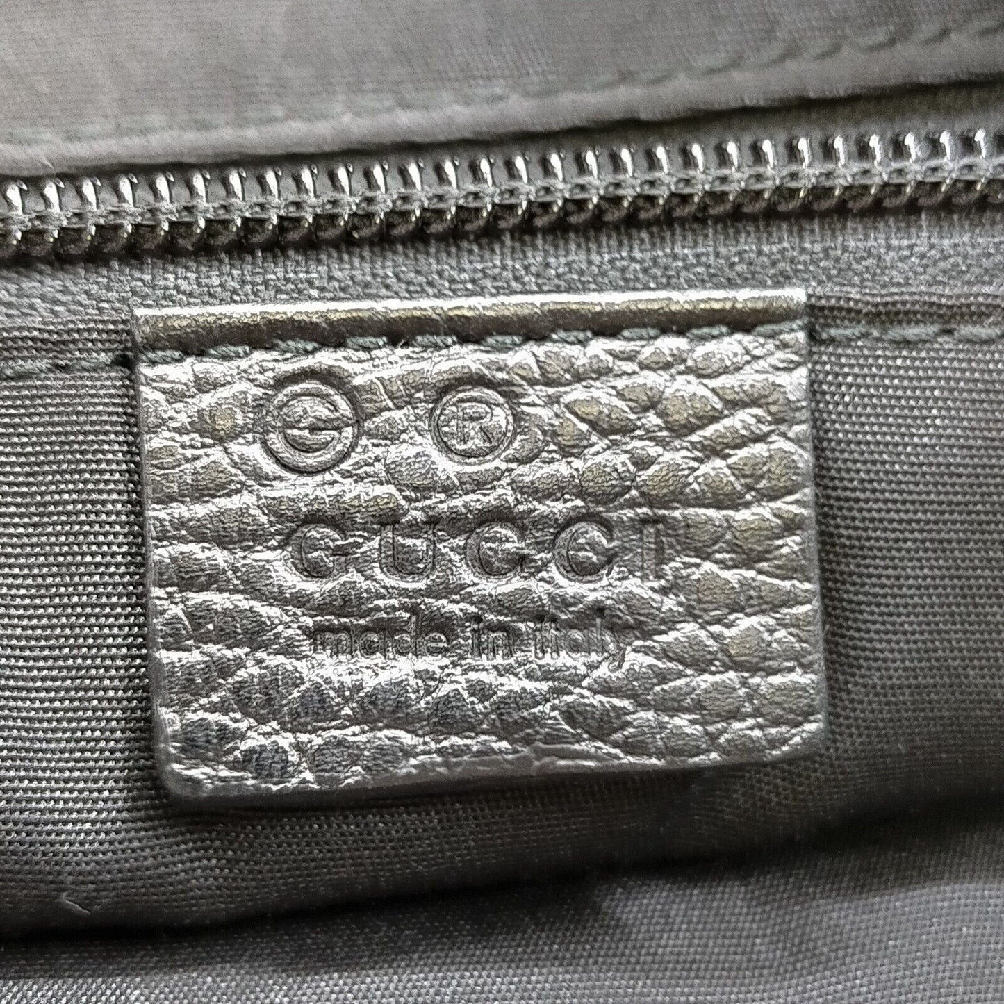 Gucci Black Canvas Crossbody Bag
