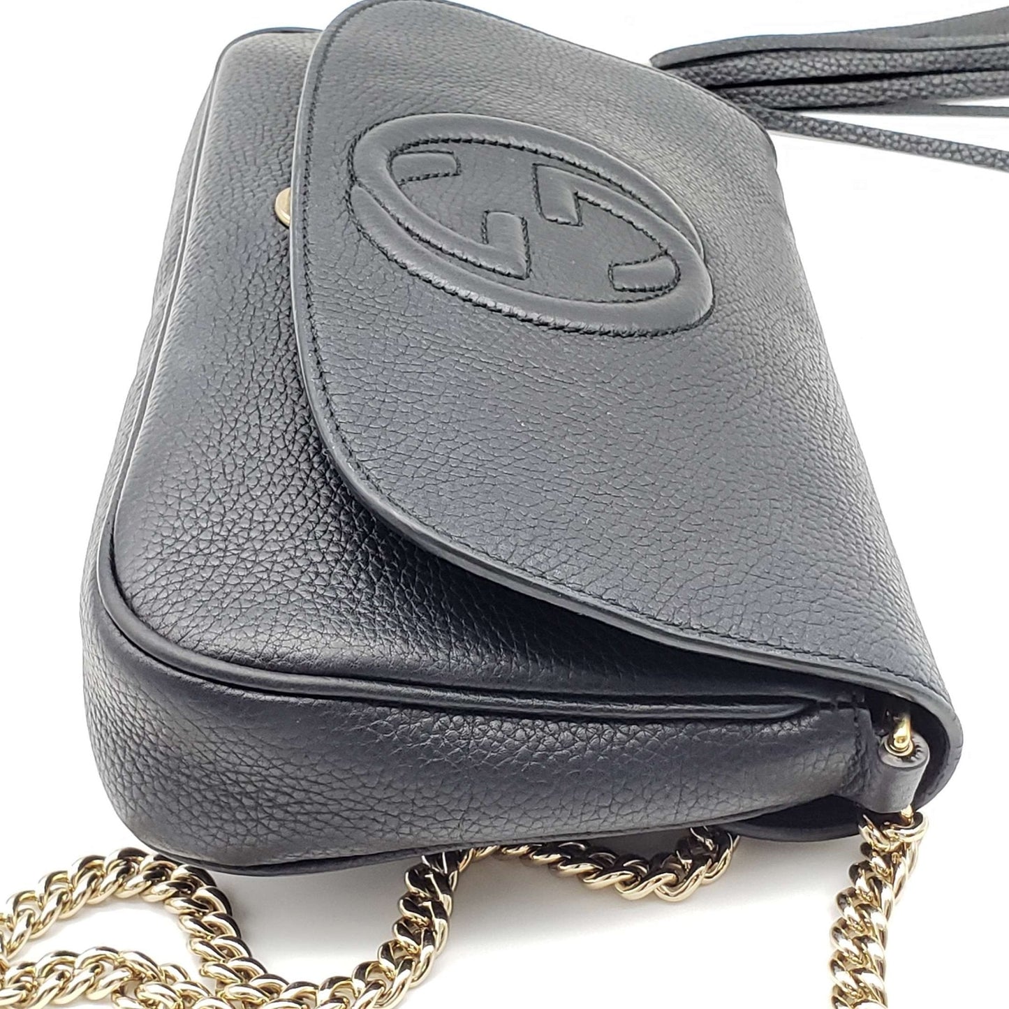 Gucci GG Soho on Chain Crossbody Shoulder Bag