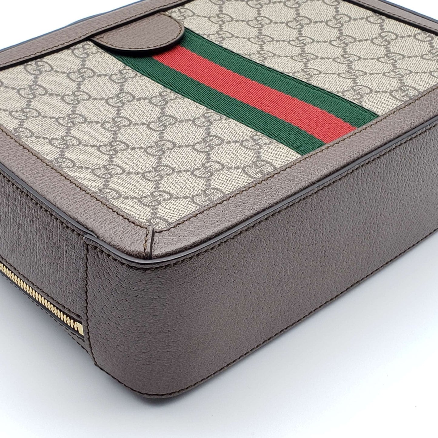 Gucci GG Supreme Web Top Handle Shoulder Bag