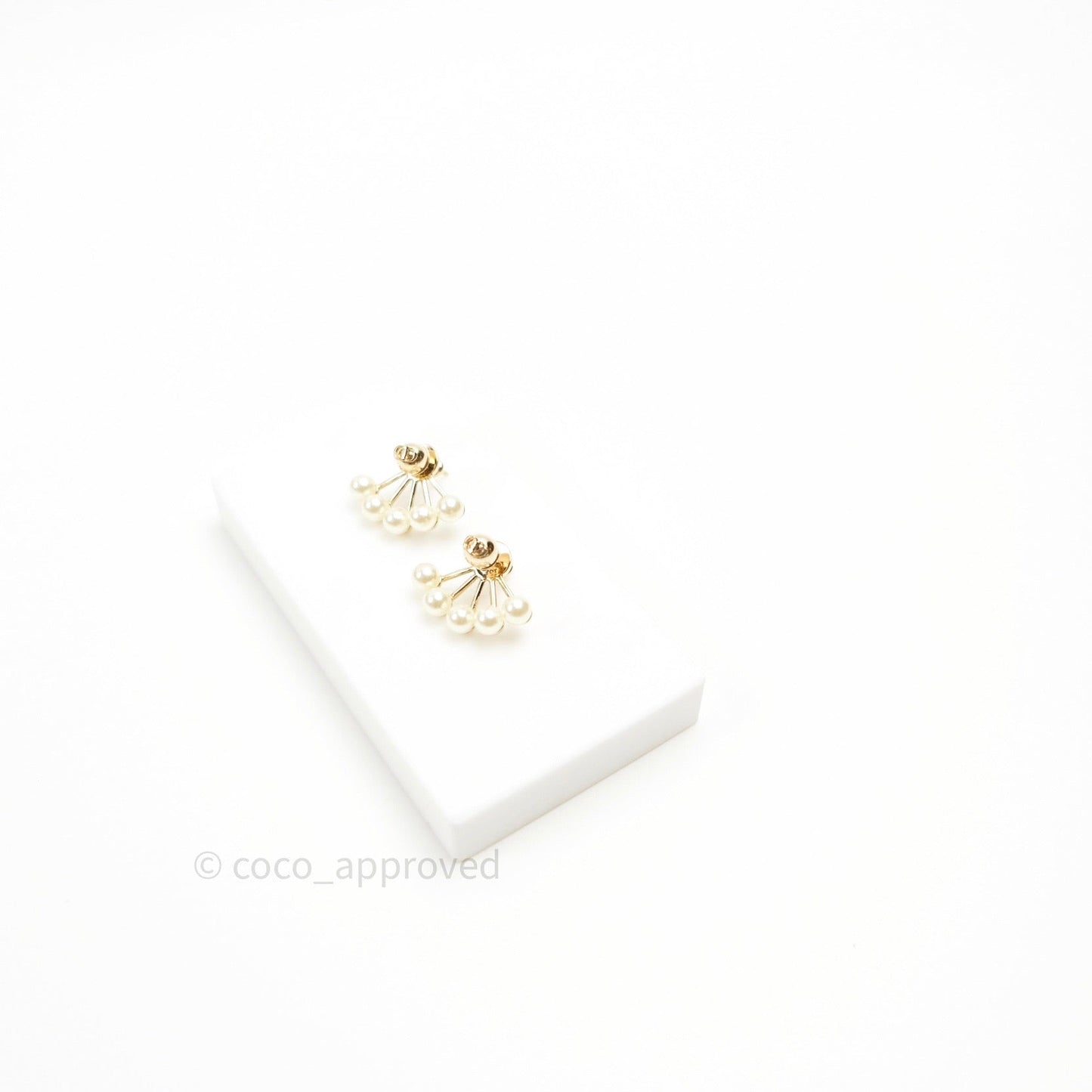Christian Dior Pearl La Peite Tribale Earrings